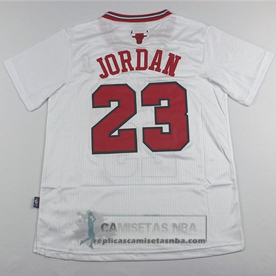 Camiseta Autentico Manga Corta Bulls Jordan Blanco